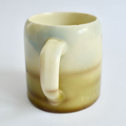 Vintage German Monk Playing Violin Shaving Mug Ceramic Chipped Germany
