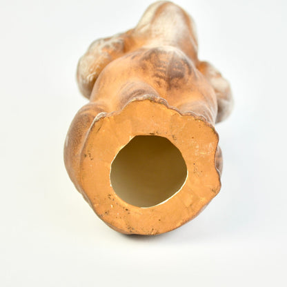 Ceramic Handpainted Brown Dog 5.5"