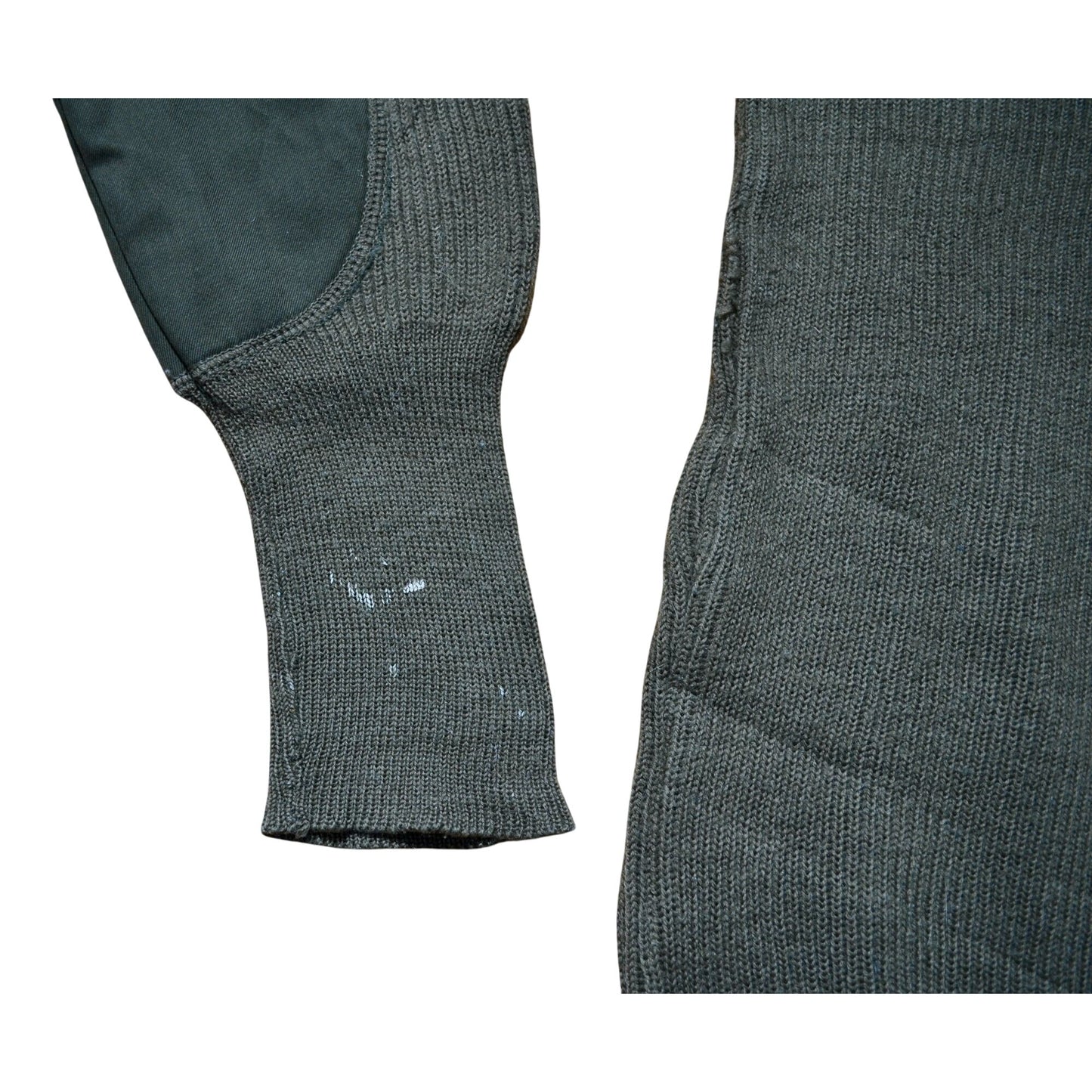 Military Wool Commando Sweater European? OD Green