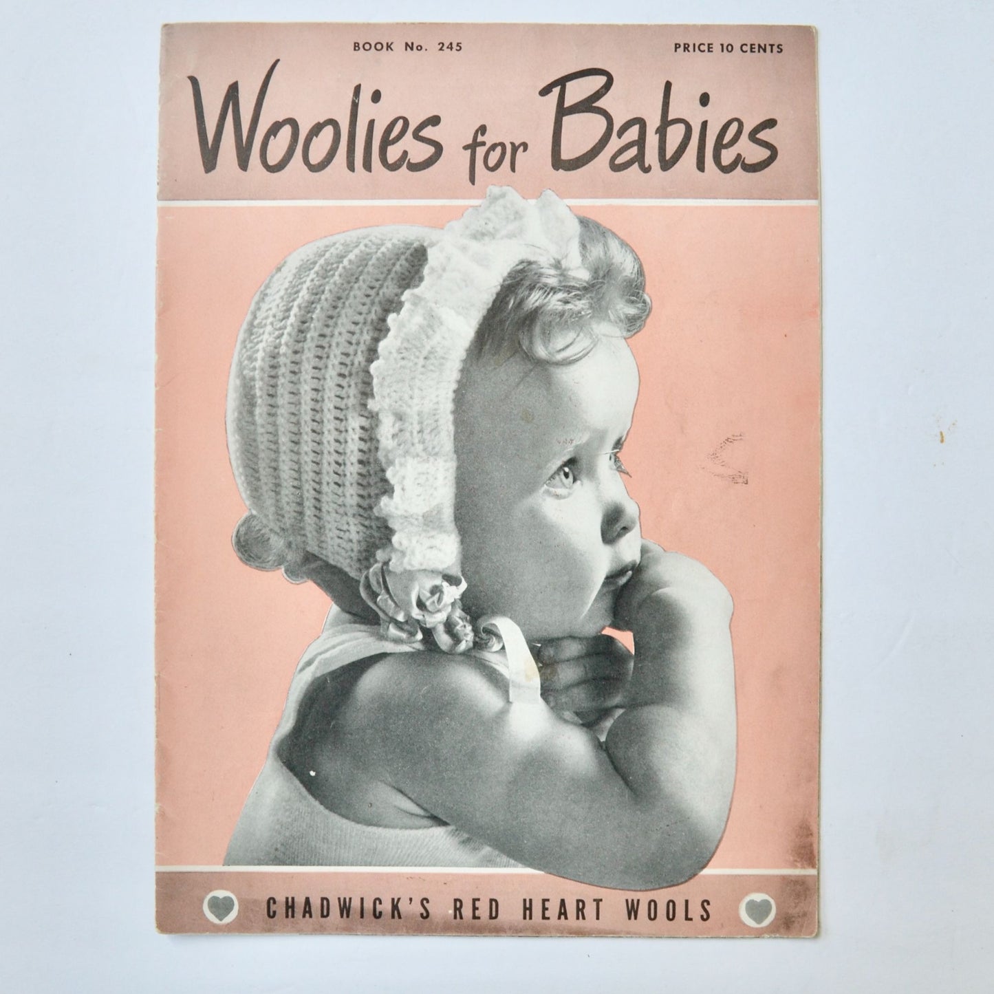 Chadwick's Red Heart Wools Woolies for Babies #245 Pattern Book