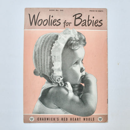 Chadwick's Red Heart Wools Woolies for Babies #245 Pattern Book