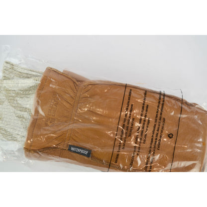 Guide Gear Waterproof Chopper Mitt Size XL Light Brown Leather Mittens NEW!