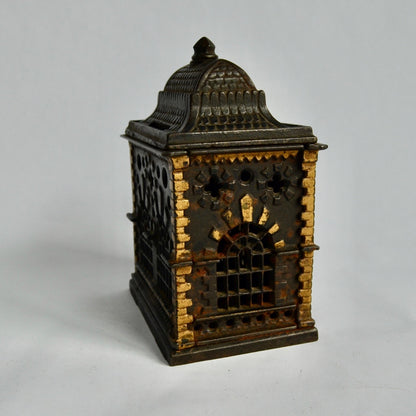 J E Stevens 1887 Cast Iron Roof Building Bank