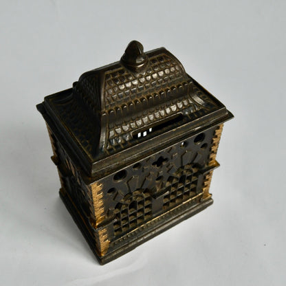 J E Stevens 1887 Cast Iron Roof Building Bank