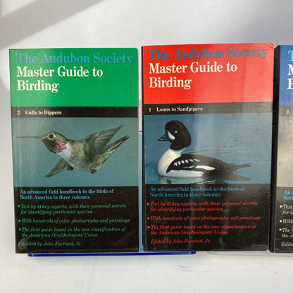 Vintage "The Audubon Society Master Guide to Birding" 3-Volume Set