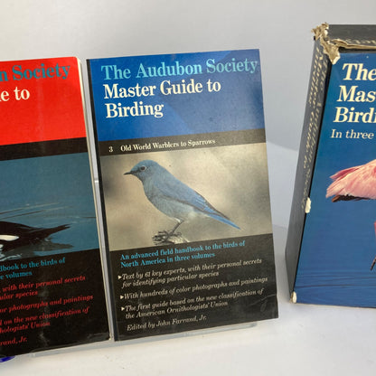 Vintage "The Audubon Society Master Guide to Birding" 3-Volume Set