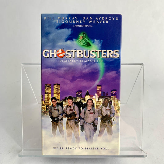 Ghostbusters VHS Vintage Digitally Remastered Edition