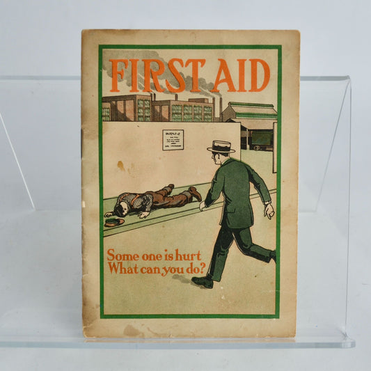 Prudential Insurance First Aid Booklet Vintage