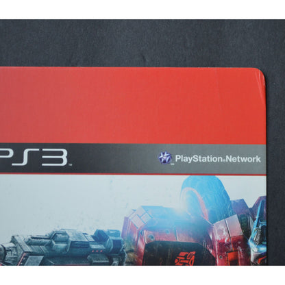 Blockbuster Backer Card PS3 Transformers War for Cybertron NO DISC