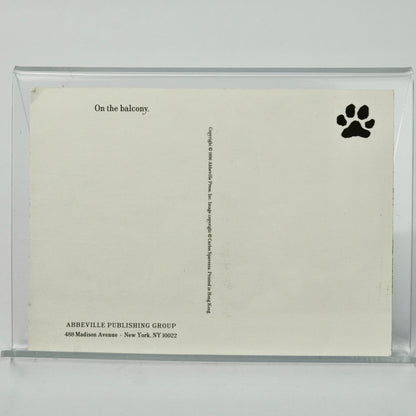 1996 Abbeville Cat Postcard Two Orange Cats