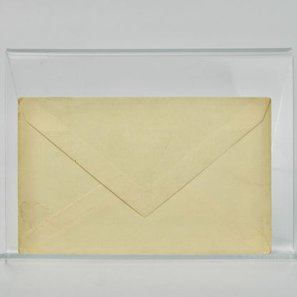 Vintage Antique Christmas Card with Envelope Unused