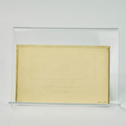 Vintage Antique Christmas Card with Envelope Unused