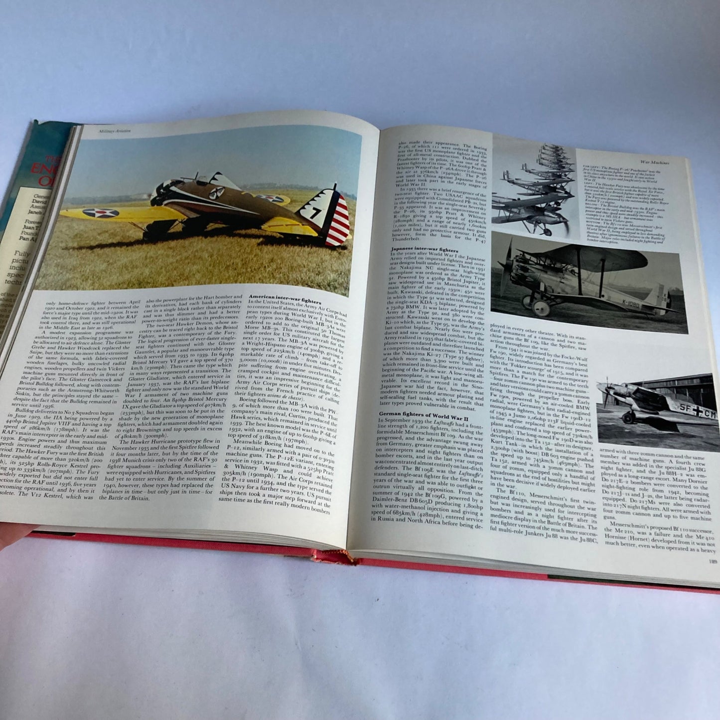 The International Encyclopedia of Aviation Hardcover Book David Mondey Airplanes