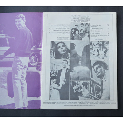Goodbye, Columbus Souvenir Music Album Vintage