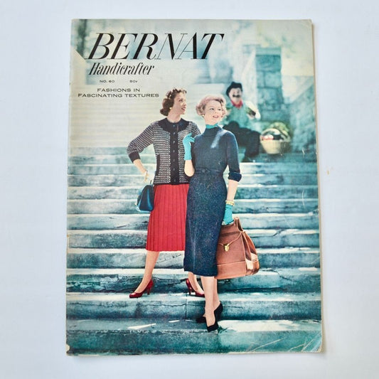 Bernat Handicrafter No. 60 Fashions in Fascinating Textures Book