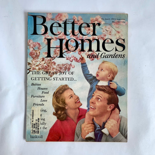 Better Homes & Gardens May 1961 Magazine