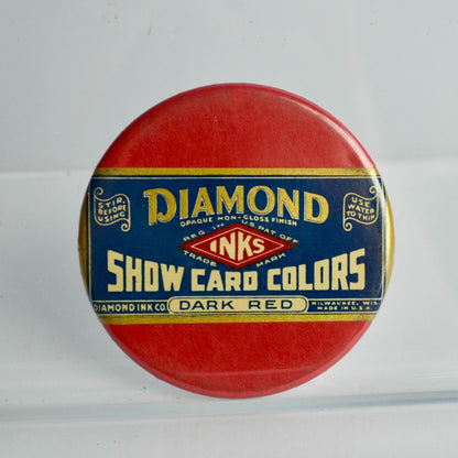 Diamond Show Card Colors Hand Mirror 3"