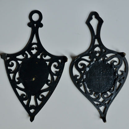 Dayagi Israel Brass Painted Trivet Set of 2