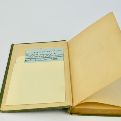 1927 Manual of Basic Training & Standards of Proficiency for The National Guard