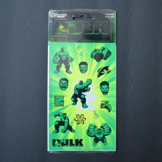 SandyLion 2003 HULK Vintage Stickers New Sealed NOS