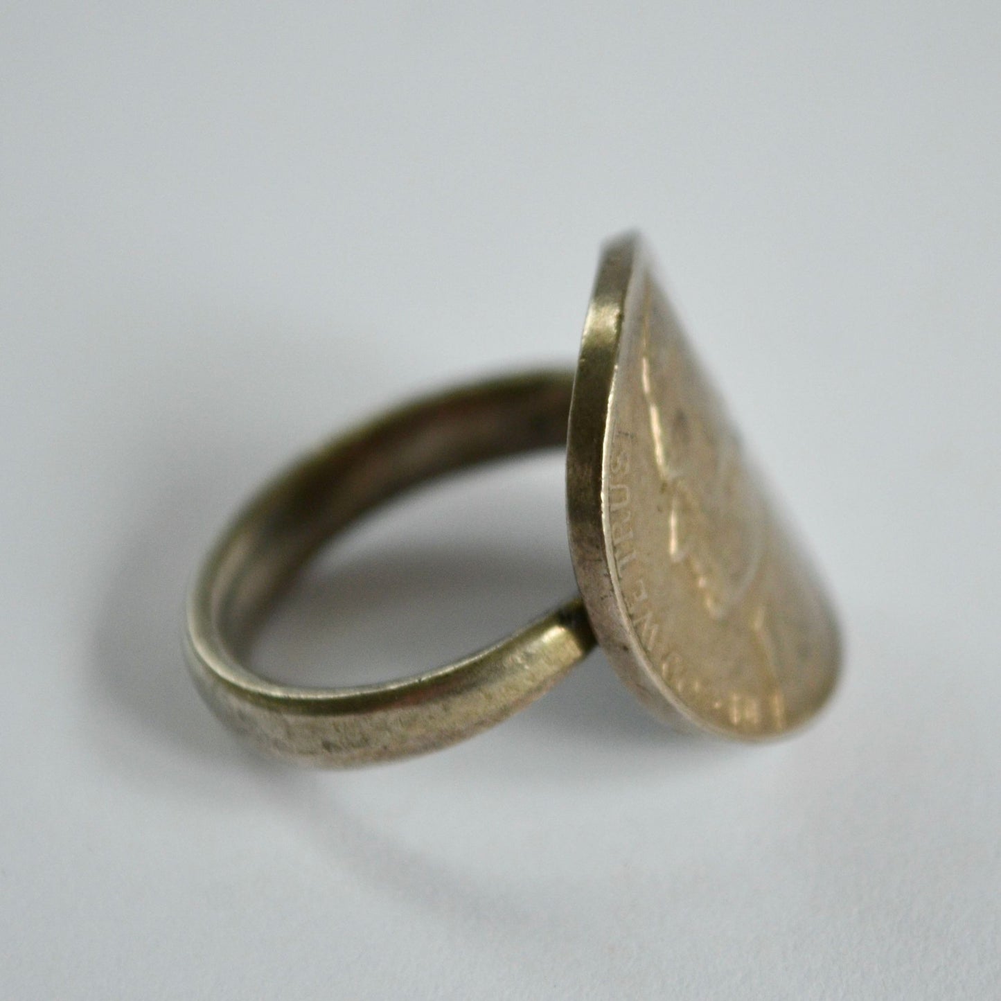 1964 US Nickel Vintage Ring Size 7.5