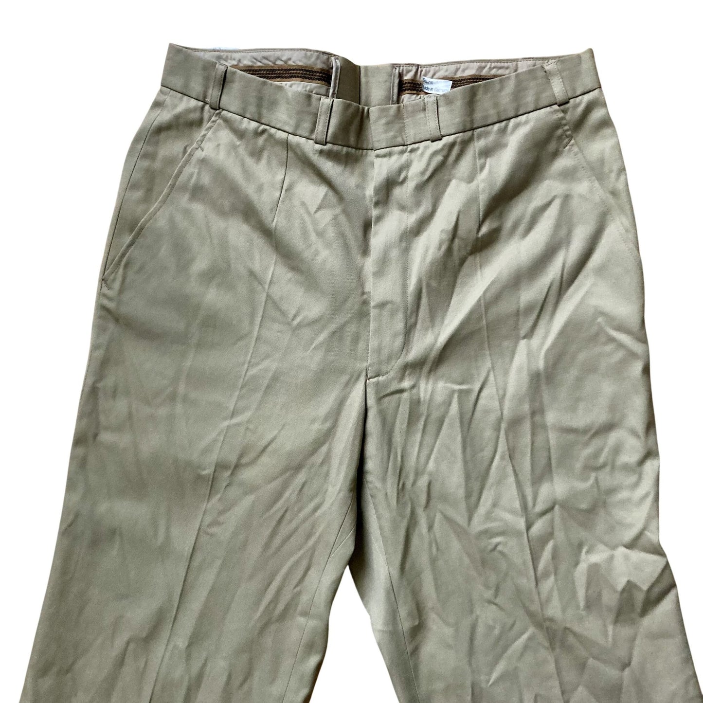 Vintage 1992 Sturm Mil-Tec German Military Khaki Trousers Pants Size 35