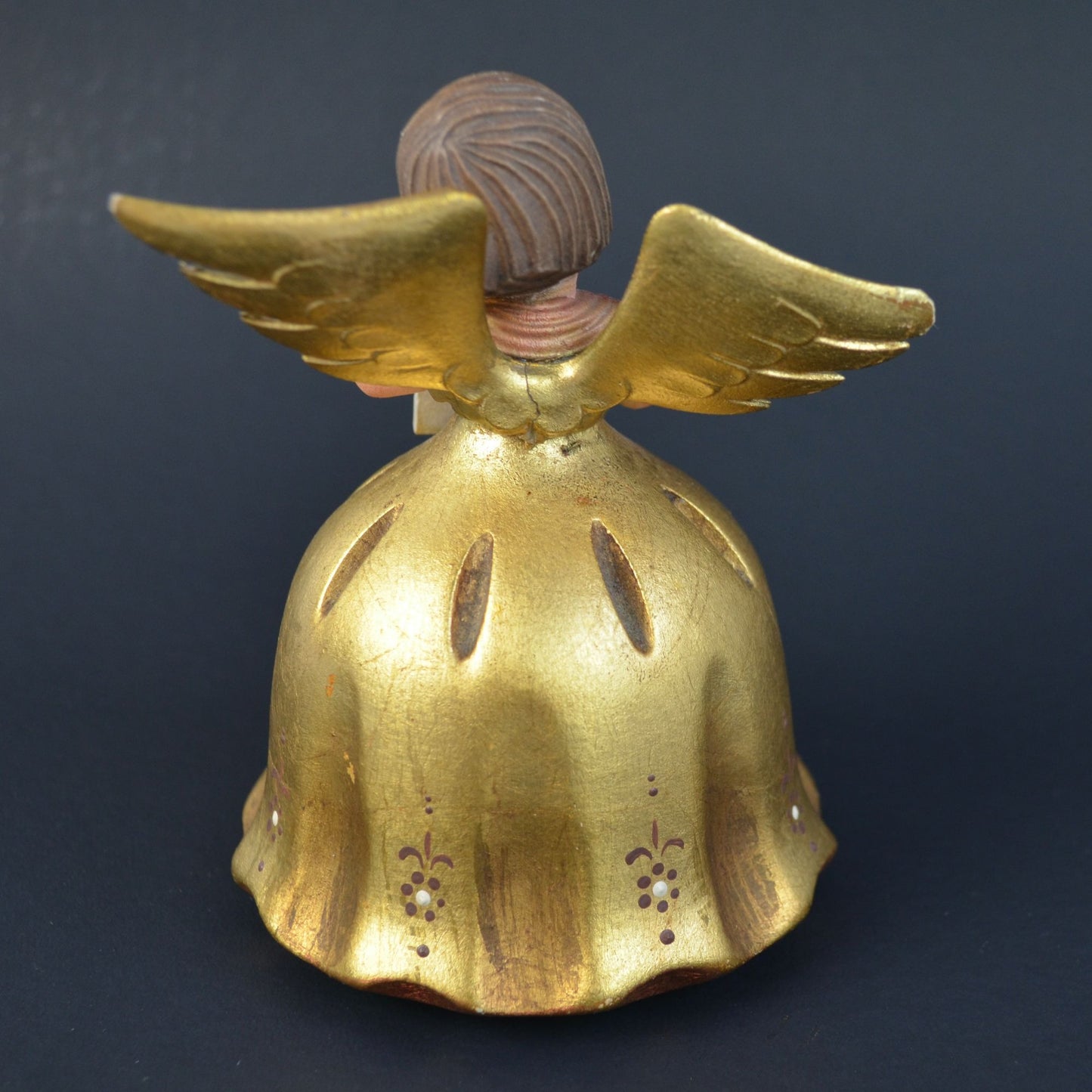 Anri Reuge Ava Maria Music Box Rotating Angel Figurine *Wings Repaired