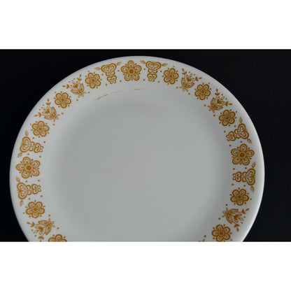 Corelle Butterfly Gold Dinner Plates 10.25" Diameter Set Lot of 19