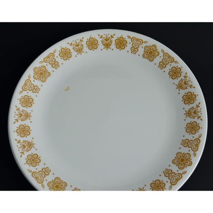 Corelle Butterfly Gold Dinner Plates 10.25" Diameter Set Lot of 19