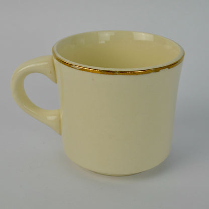 1977 National Scout Jamboree Boy Scouts of America Gold Rim Vintage Mug