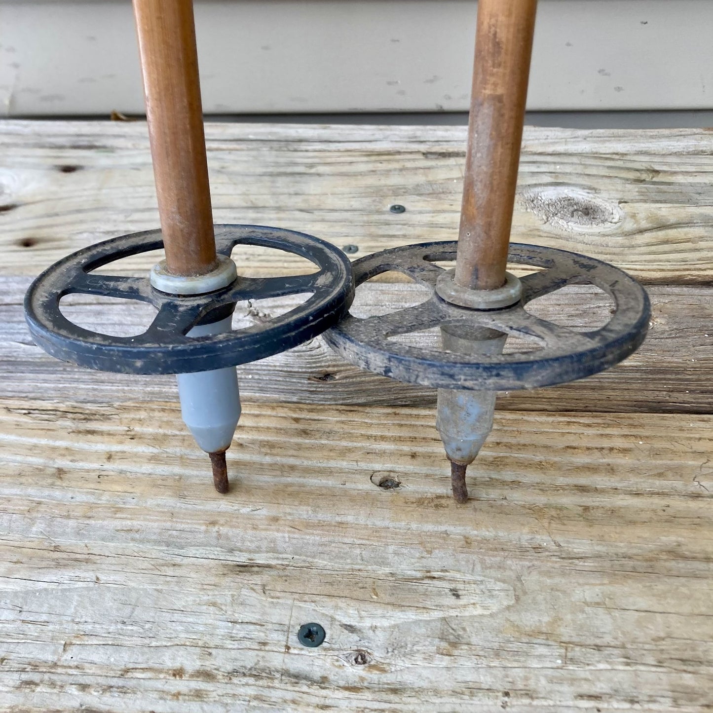 Vintage Sparta Bamboo Cross Country Ski Poles 150 cm Made in Norway