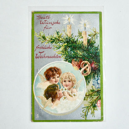 1908 Antique Raphael Tuck & Sons Postcard Christmas German