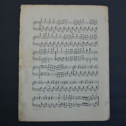 Chariot Race or Ben Hur March E. T. Paull 1894 Sheet Music