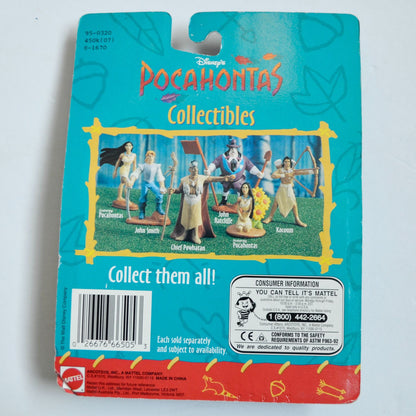Mattel Disney's Pocahontas John Smith Collectible Figure New NOS