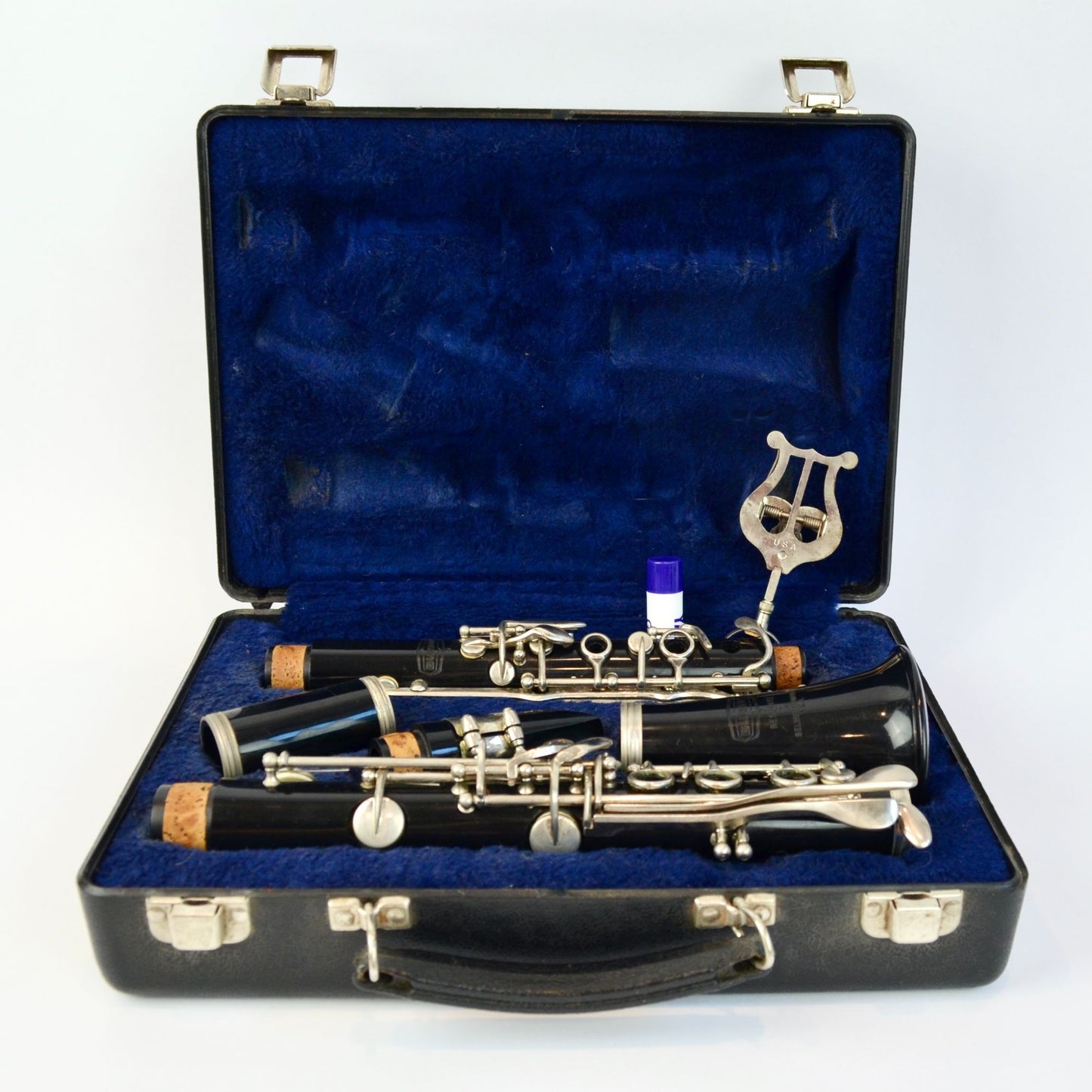 Bundy Resonite Selmer Clarinet In Case USA