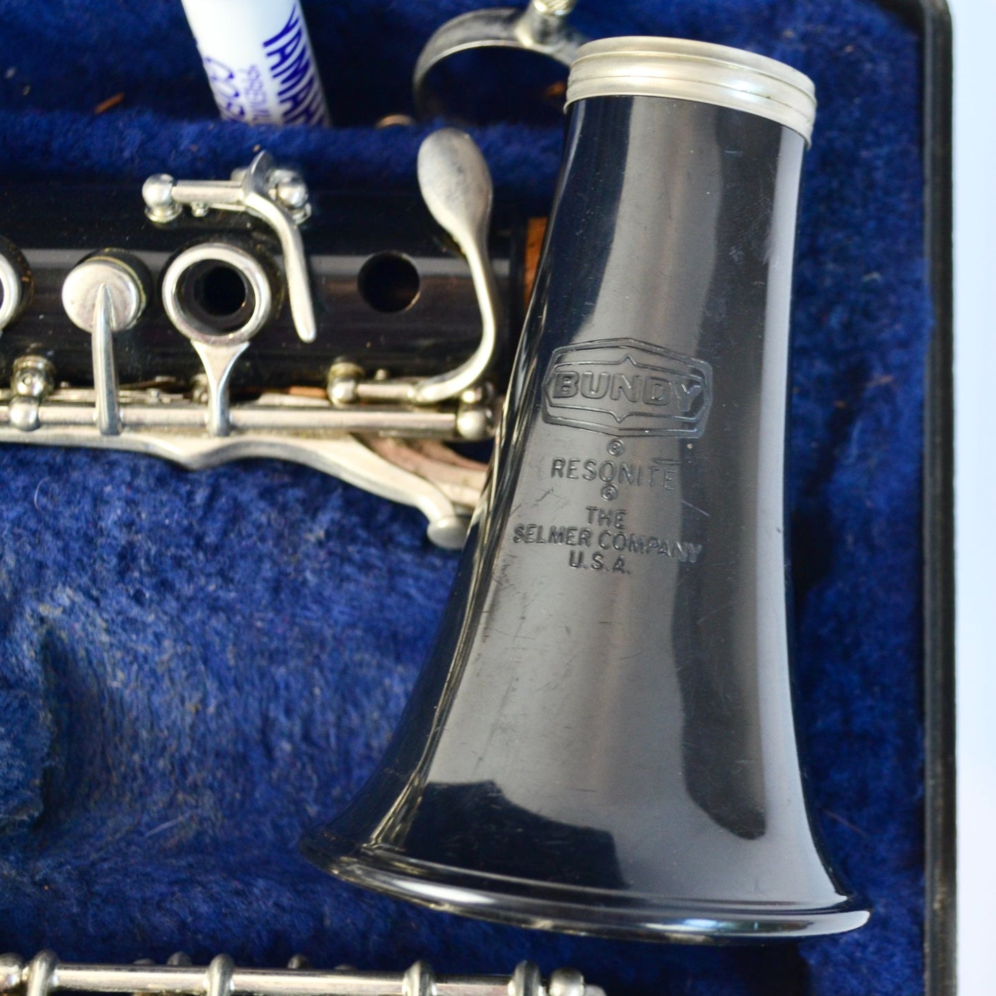 Bundy Resonite Selmer Clarinet In Case USA