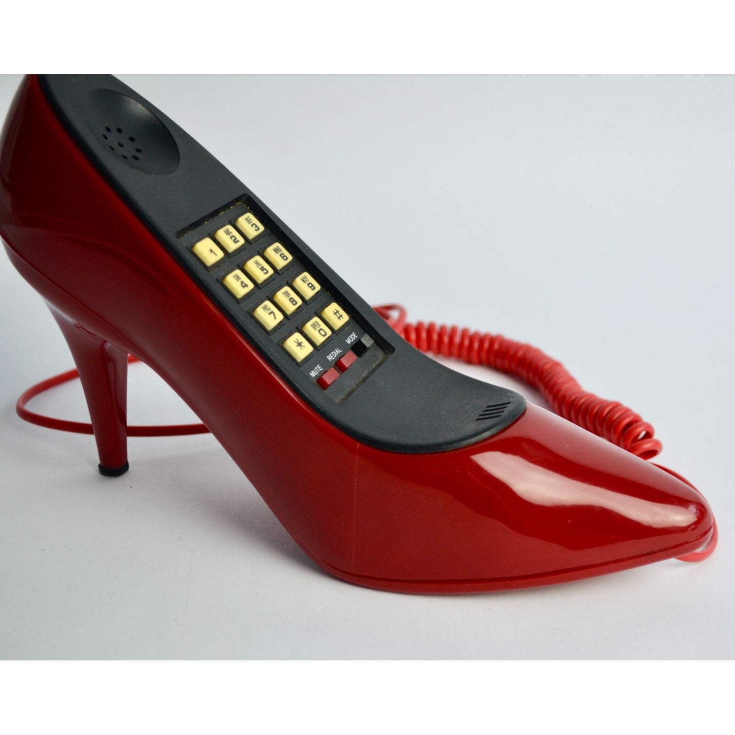 Columbia Telephone SH910 Red High Heel Shoe Phone AS IS READ