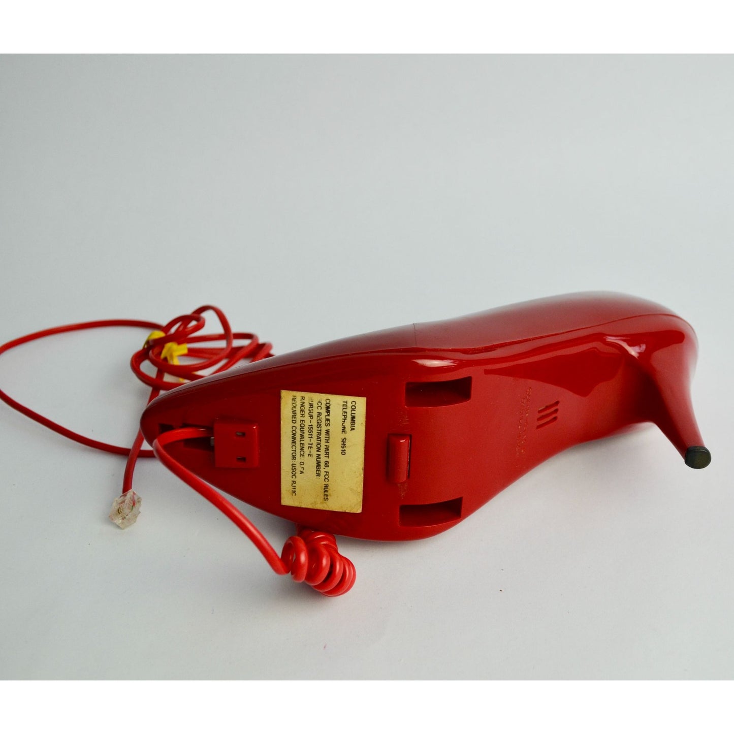 Columbia Telephone SH910 Red High Heel Shoe Phone AS IS READ