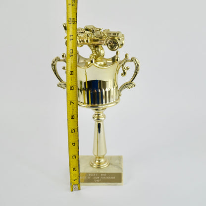 Vintage Car Trophy Metal Topper 1982 Best of Show "2nd"