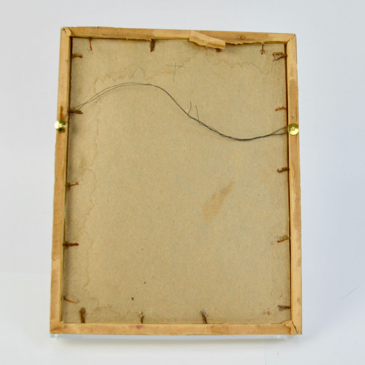 Brownies at Supper Framed Print Vintage 9.75 x 7.75"