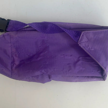 LAZER SPORT Waist Bag Purple Nylon Hiking Zip Pocket Unisex Adult