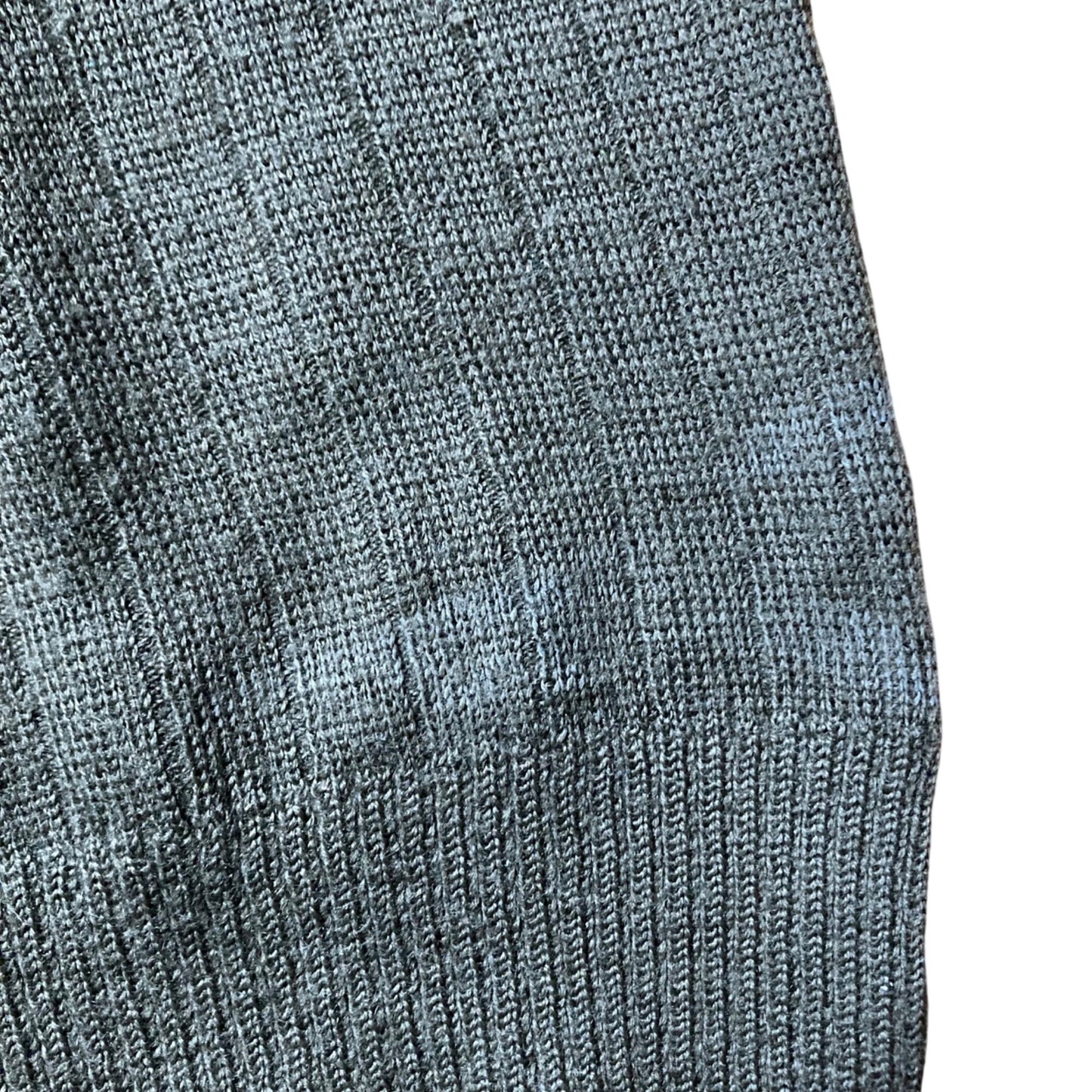 Lot 2 Vintage European Military Wool Sweaters OD Green V-Neck