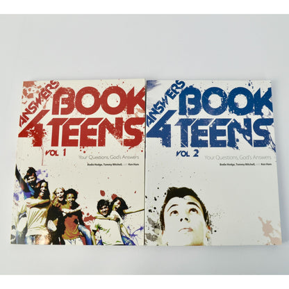 Answers Book 4 Teens Vol. 1 & 2 Series Set Ken Ham