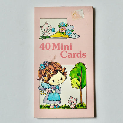 40 Mini Cards GeePap Stationary Finland No. 225 Vintage