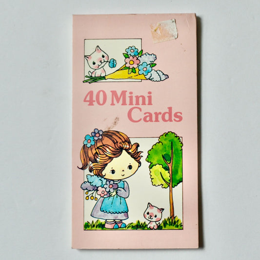 40 Mini Cards GeePap Stationary Finland No. 225 Vintage