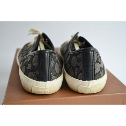 Coach Empire Black Smoke Q7718 Size 8 Medium Women's