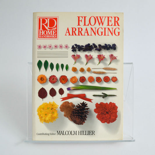 RD Home Handbooks Flower Arranging Malcolm Hillier 1990 Vintage