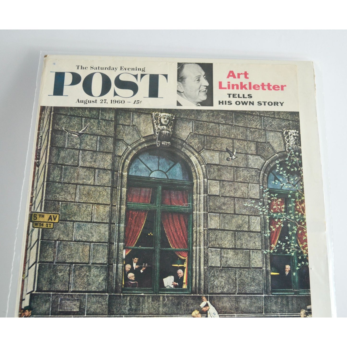 The Saturday Evening Post Magazine COVER August AUG 27 1960