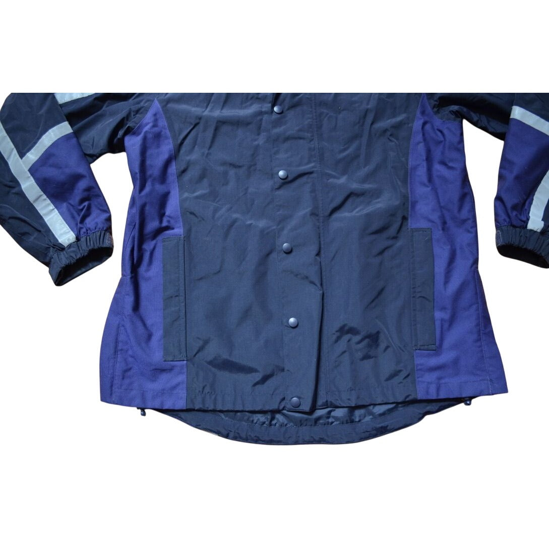 FedEx Stan Herman Reflective Jacket Men's Size L-RG Style# FD3336 NICE!