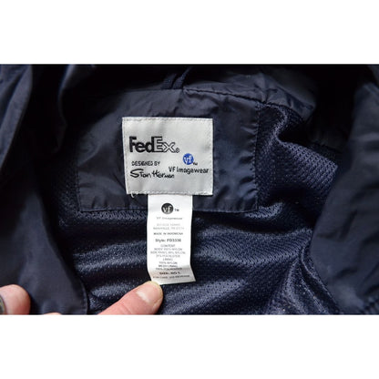 FedEx Stan Herman Reflective Jacket Men's Size L-RG Style# FD3336 NICE!